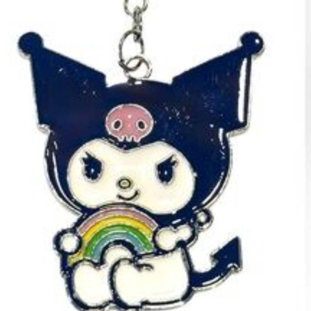 Hello Kitty & Friends Kuromi Rainbow Keychain
